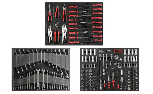 Socket, Screwdriver, Plier and Wrench Tray