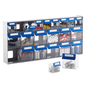 21-Bin Tip-Out Storage Cabinet