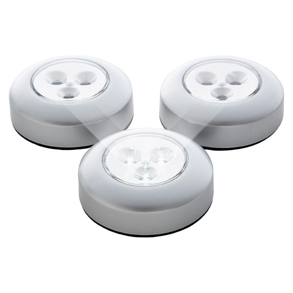 3-LED Anywhere Stick On Lights Pkg/3